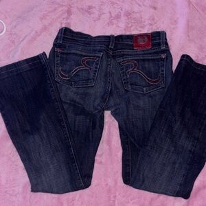 Rock & Republic Dark Wash Boot Cut Jeans